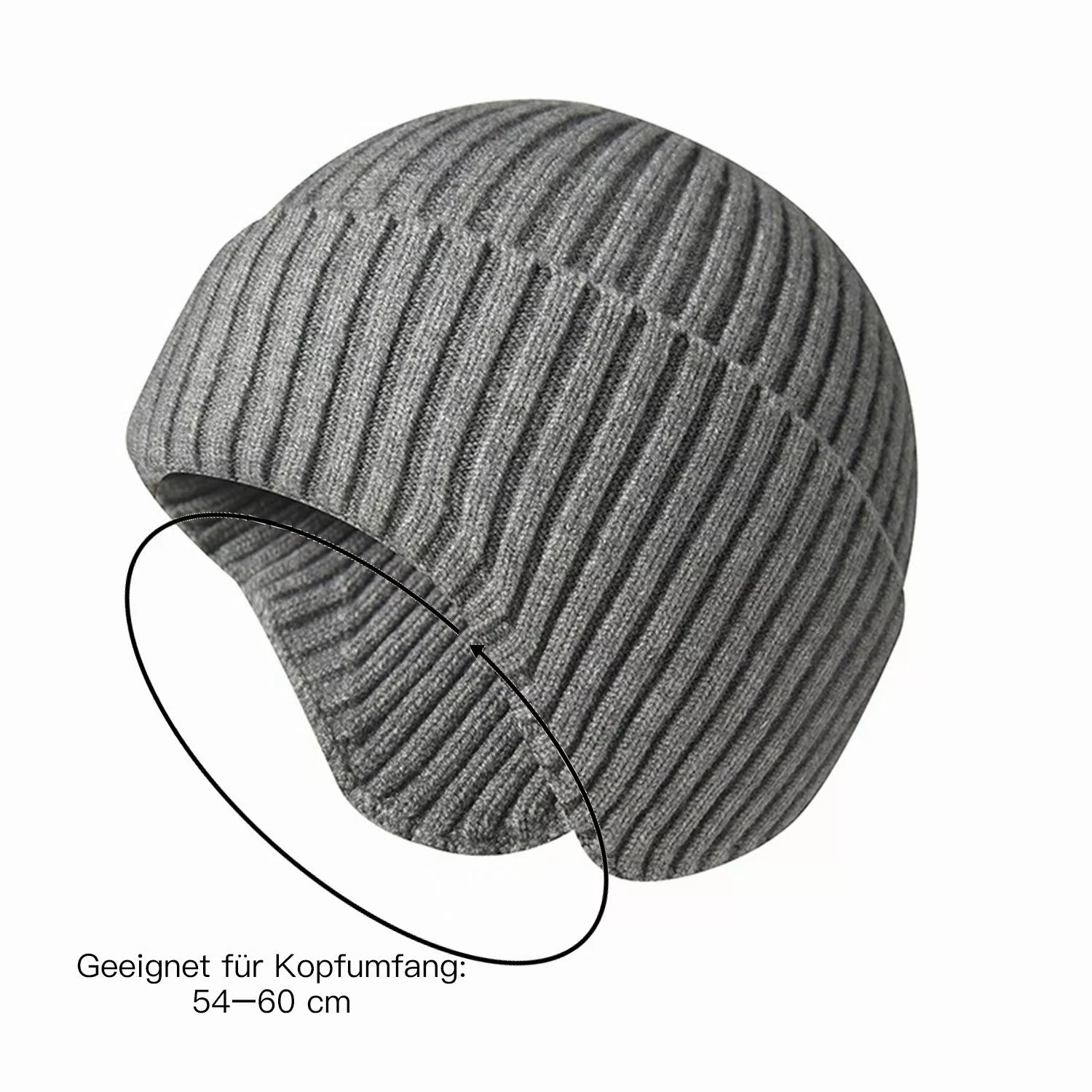Refttenw Strickmütze Warme Wintermütze Outdoor Beanie günstig online kaufen
