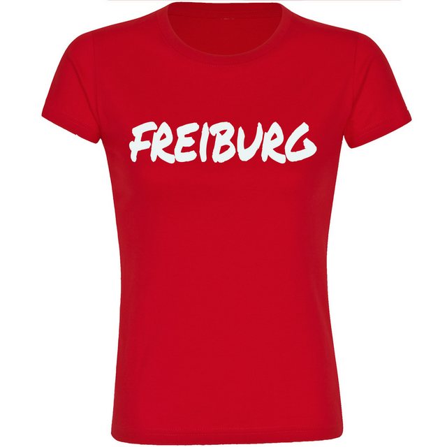 multifanshop T-Shirt Damen Freiburg - Textmarker - Frauen günstig online kaufen