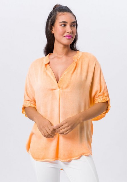 TUZZI Longbluse in Neonfarbe und mit Kimonoärmeln günstig online kaufen