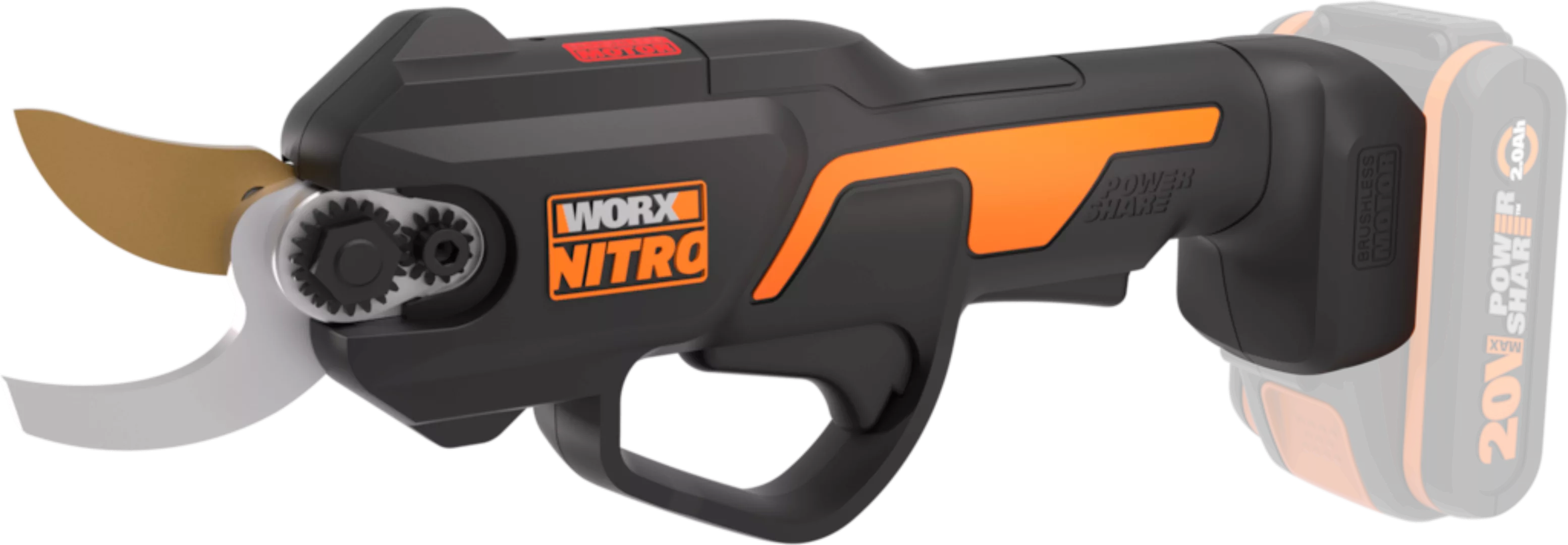 Worx Akku-Astschere "NITRO WG330E.9", 25 mm Schnitt, ohne Akku und Ladegerä günstig online kaufen