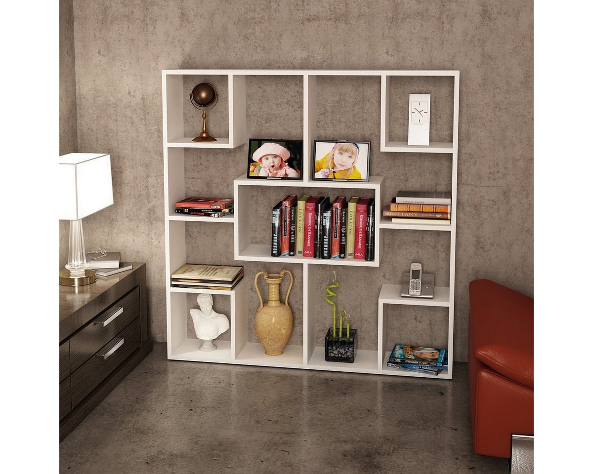 Skye Decor Bücherregal 100% MELAMINE COATED PARTICLE BOARD, 123,6 cm x 22 c günstig online kaufen