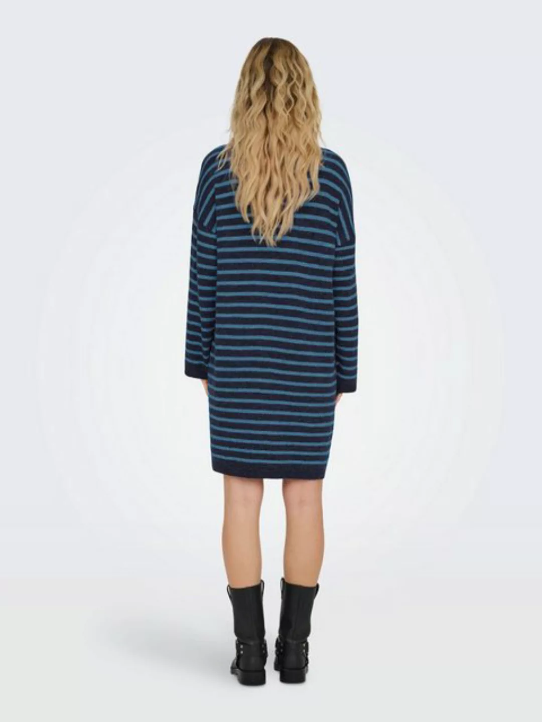 ONLY Strickkleid "ONLTALIO LS STRIPE ROLLNECK DRESS BF KNT" günstig online kaufen