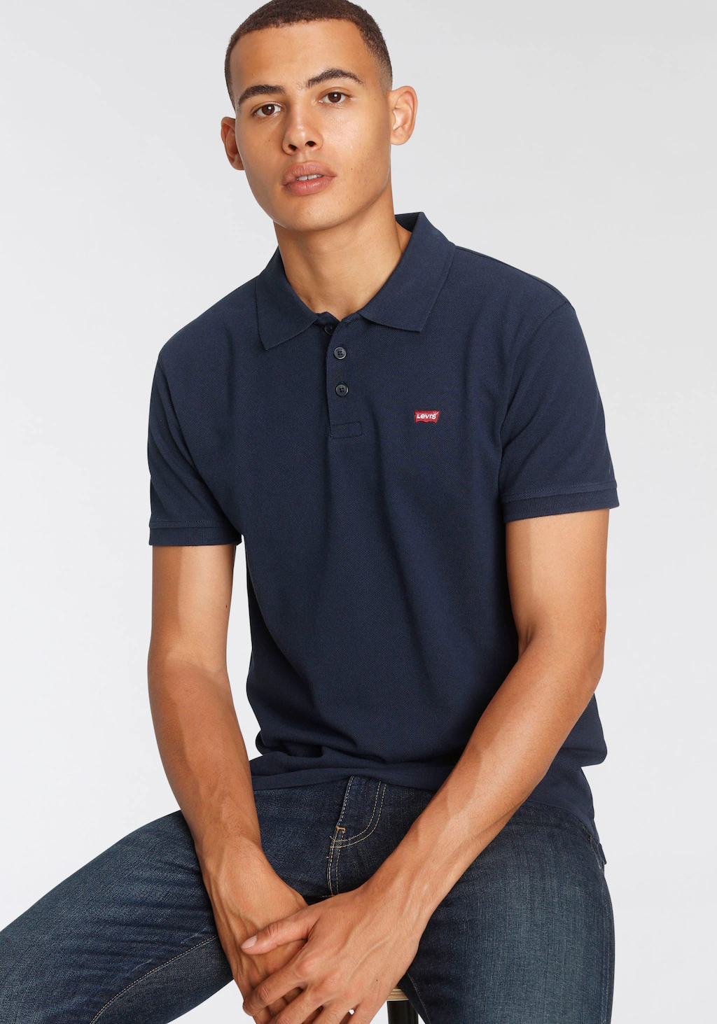 Levi's® Poloshirt LE NEW LEVIS HM POLO mit kleinem Batwing-Logo günstig online kaufen