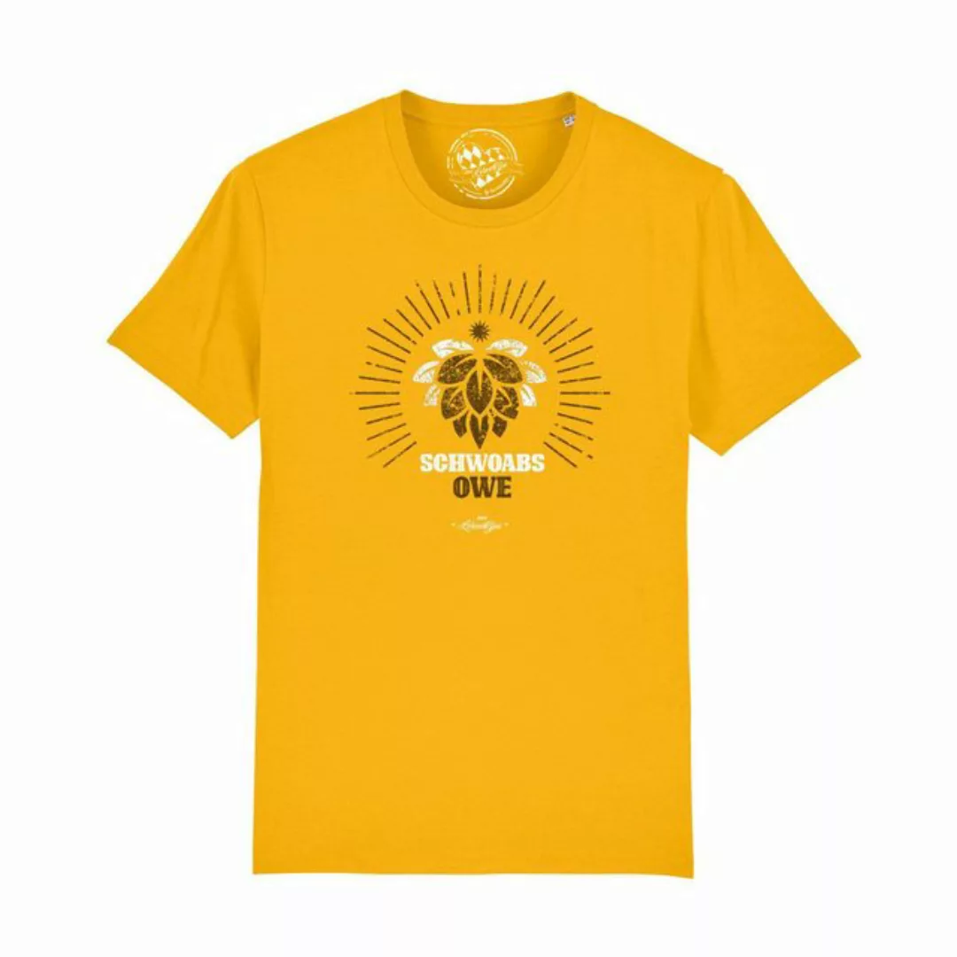 Bavariashop T-Shirt Herren T-Shirt "Schwoabs owe günstig online kaufen