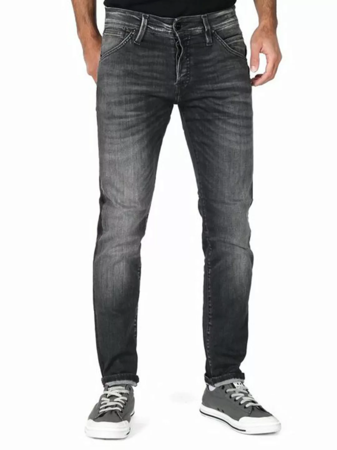 Jack & Jones Slim-fit-Jeans Röhre - Stretch - Low Rise - GLENN FOX BL 655 günstig online kaufen