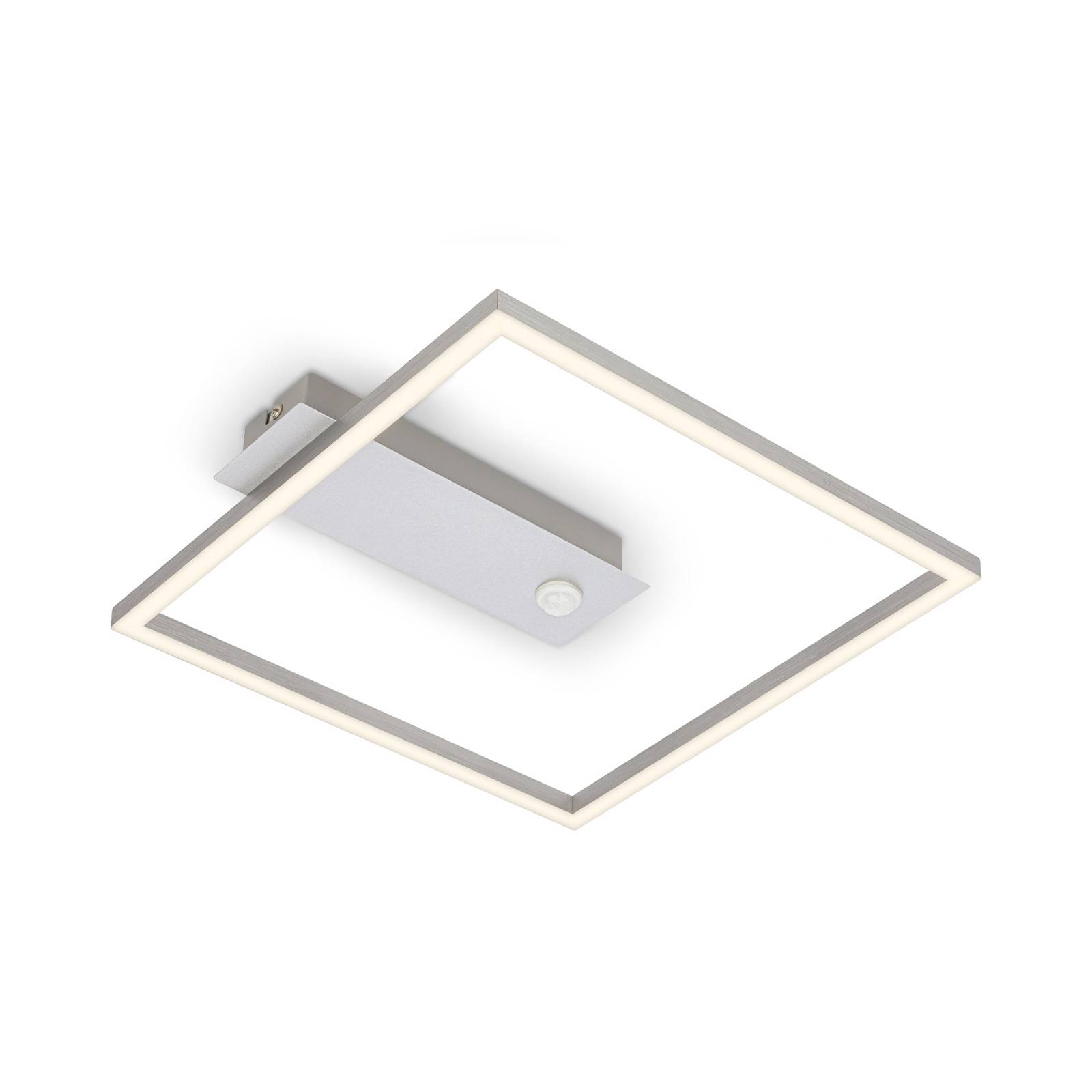 LED-Sensor-Deckenleuchte Nici quadratisch alu günstig online kaufen