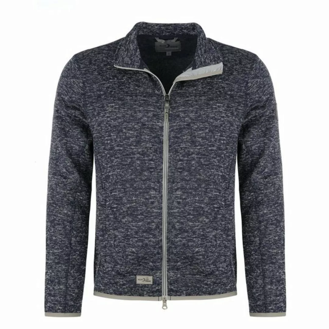 Blue Wave Strickfleecejacke Herren Fleecejacke Helge in Strickoptik - Stric günstig online kaufen