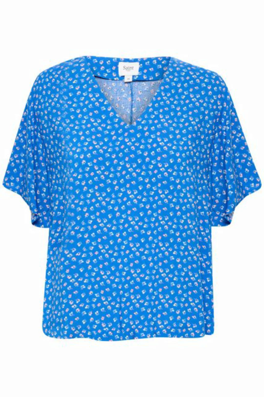 Saint Tropez Kurzarmbluse Kurzarm-Bluse EduaSZ günstig online kaufen