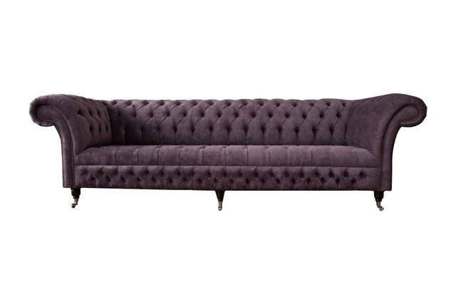 JVmoebel Sofa Design Sofa 4 Sitzer Couch Polster Luxus Textil Sofas Chester günstig online kaufen