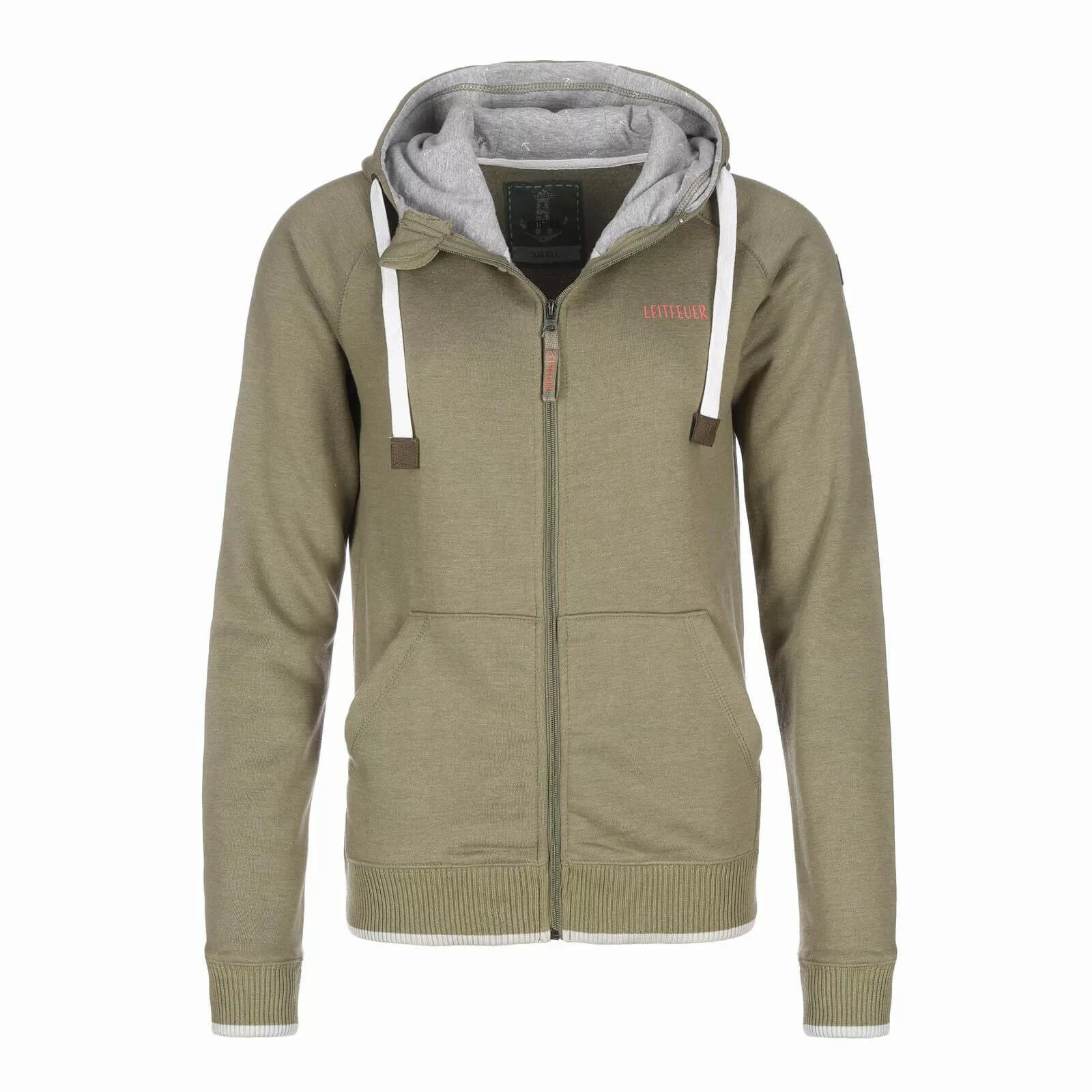 Leitfeuer Kapuzensweatjacke Damen Sweatjacke mit Kapuze günstig online kaufen