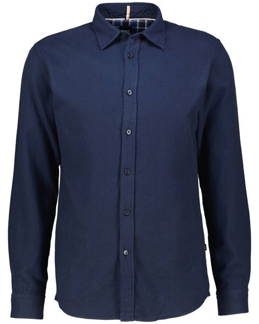 BOSS Langarmhemd Herren Freizeithemd ROAN Slim Fit (1-tlg) günstig online kaufen