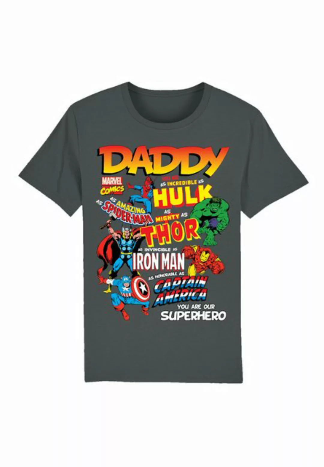 F4NT4STIC T-Shirt Marvel Comics Our Dad Superhero Premium Qualität günstig online kaufen