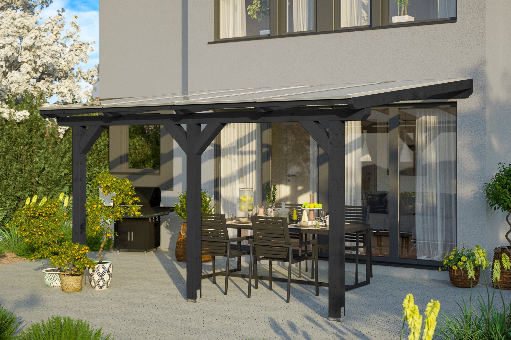Skanholz Terrassendach "Andria" günstig online kaufen