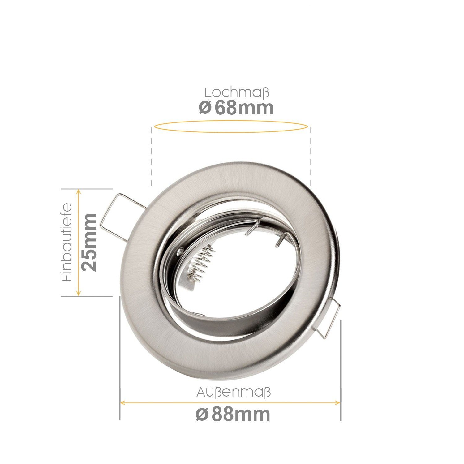 Sweet LED Deckenspot 10er Set GU10 günstig online kaufen