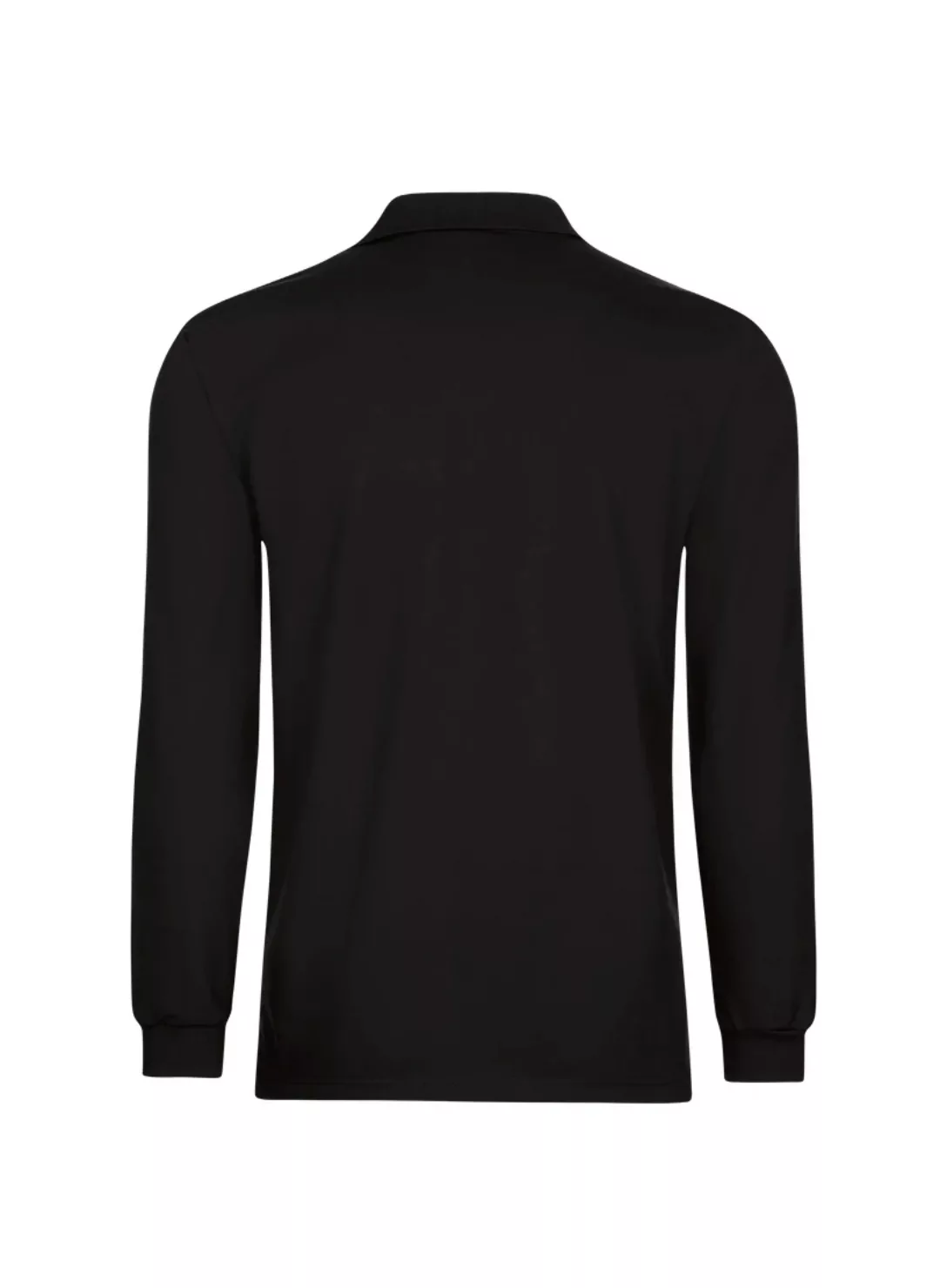 Trigema Poloshirt "TRIGEMA Langarm Poloshirt aus Baumwolle" günstig online kaufen