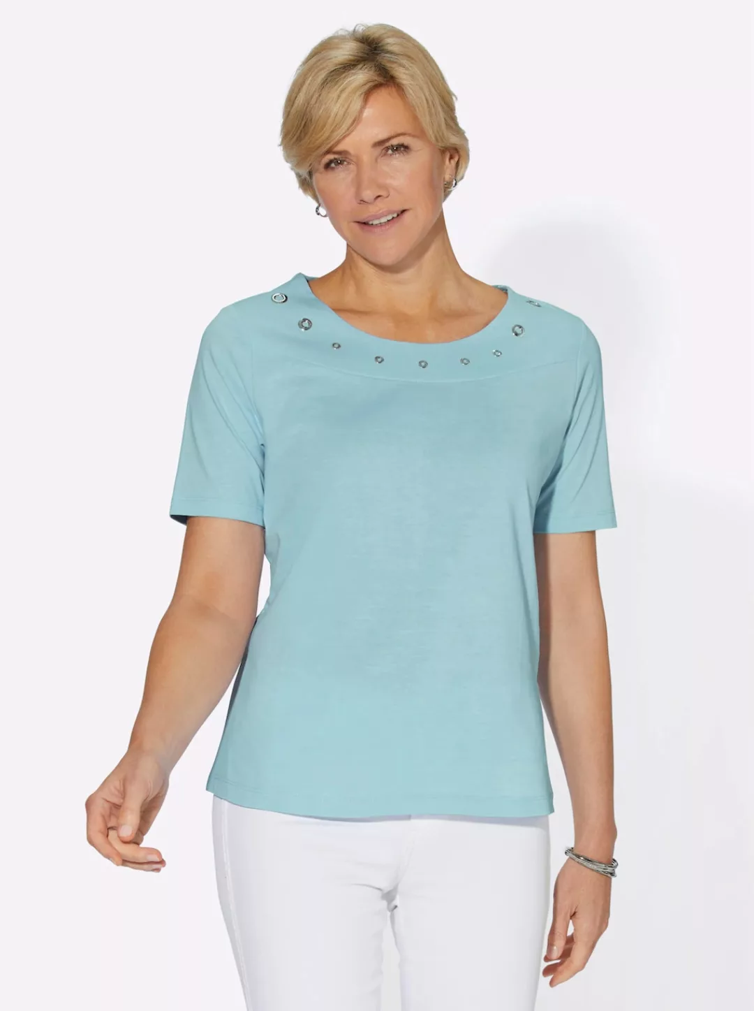 Casual Looks Kurzarmshirt "Shirt", (1 tlg.) günstig online kaufen