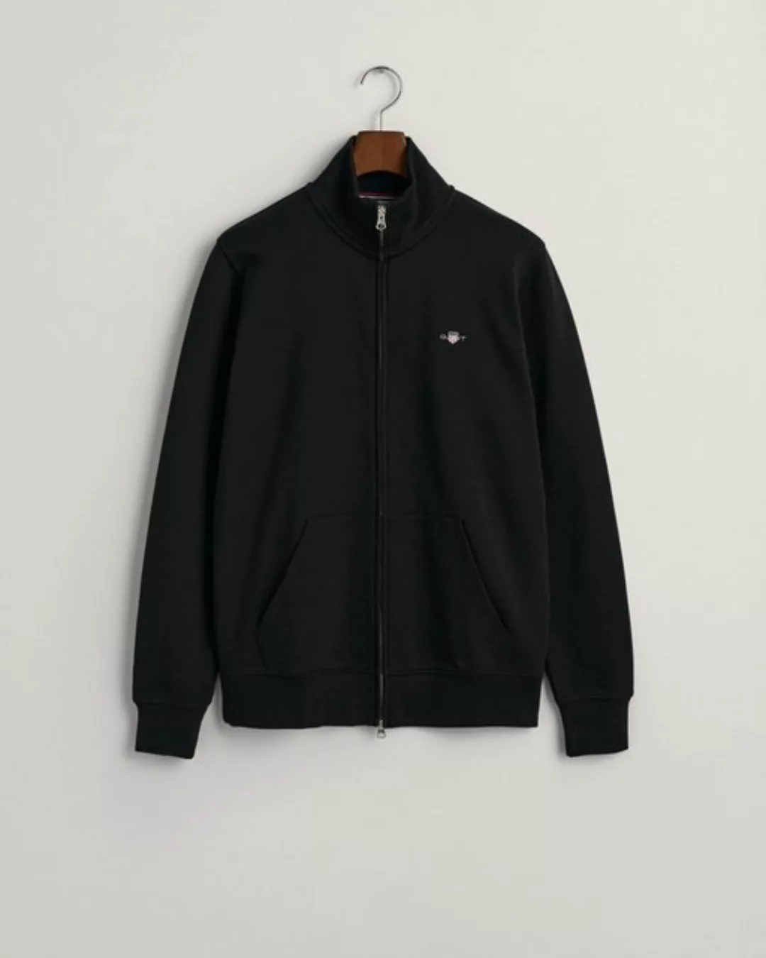 Gant Sweatjacke REG SHIELD FULL ZIP SWEAT mit Logostickerei auf der Brust günstig online kaufen