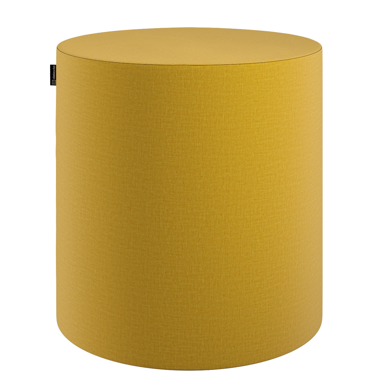 Pouf Barrel, honiggelb, ø40 cm x 40 cm, Ingrid (705-46) günstig online kaufen