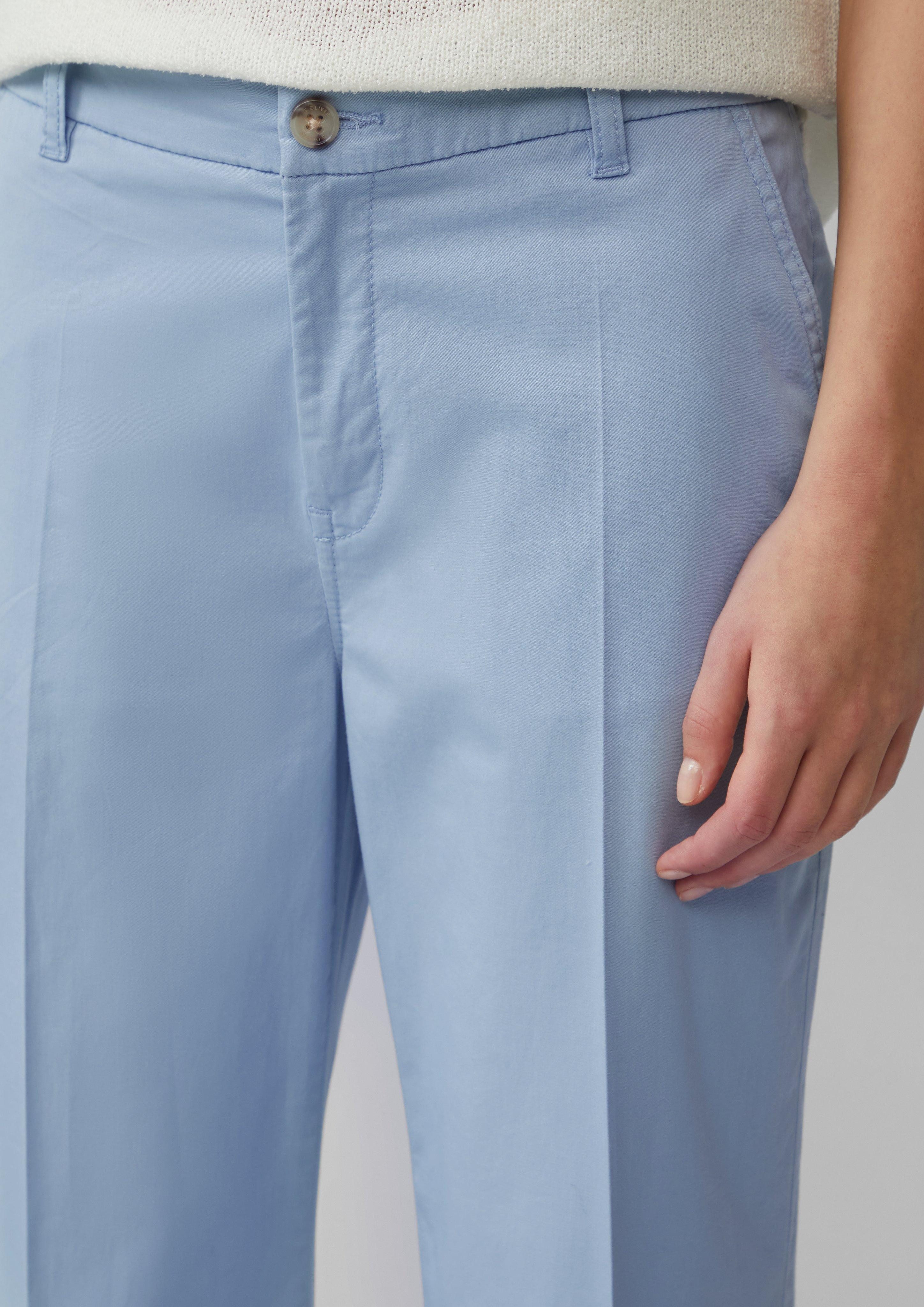 s.Oliver 7/8-Hose High-Rise-Culotte aus Baumwollstretch mit günstig online kaufen