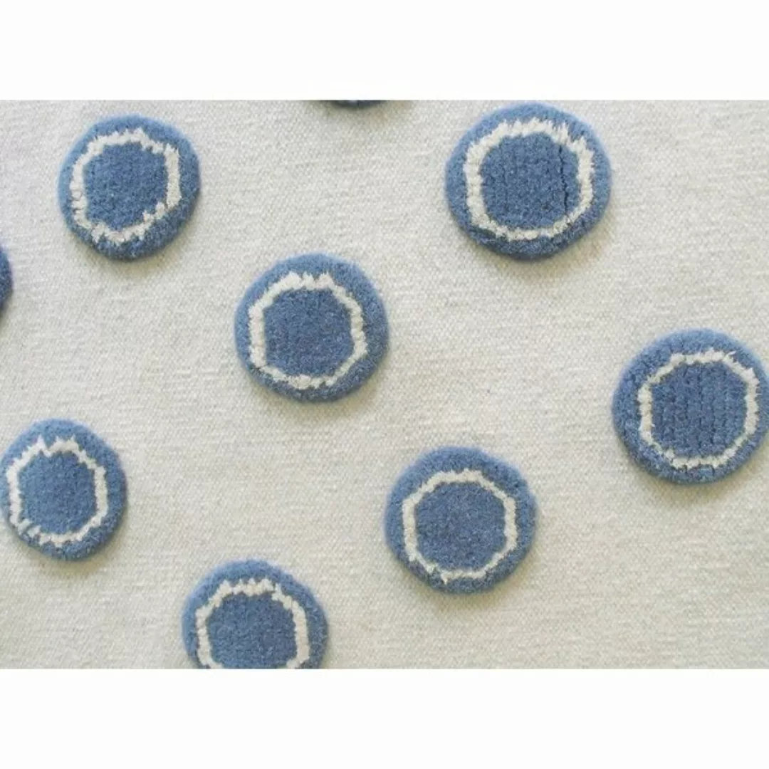 Schurwoll Teppich Happy Rugs Ring + Gratis Anti-rutschunterlage günstig online kaufen