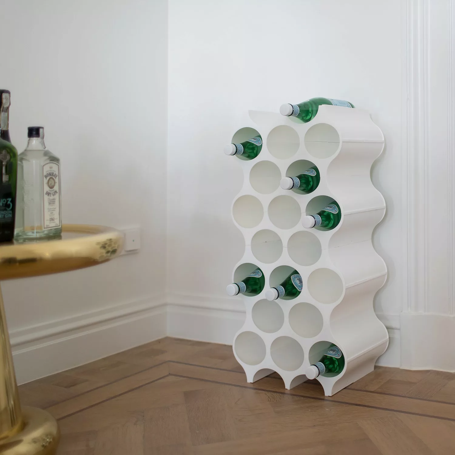 KOZIOL Weinflaschenhalter »SET-UP«, 100% recycelbar, für 10 Flaschen günstig online kaufen