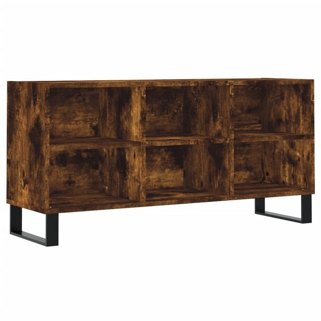 furnicato TV-Schrank Räuchereiche 103,5x30x50 cm Holzwerkstoff günstig online kaufen