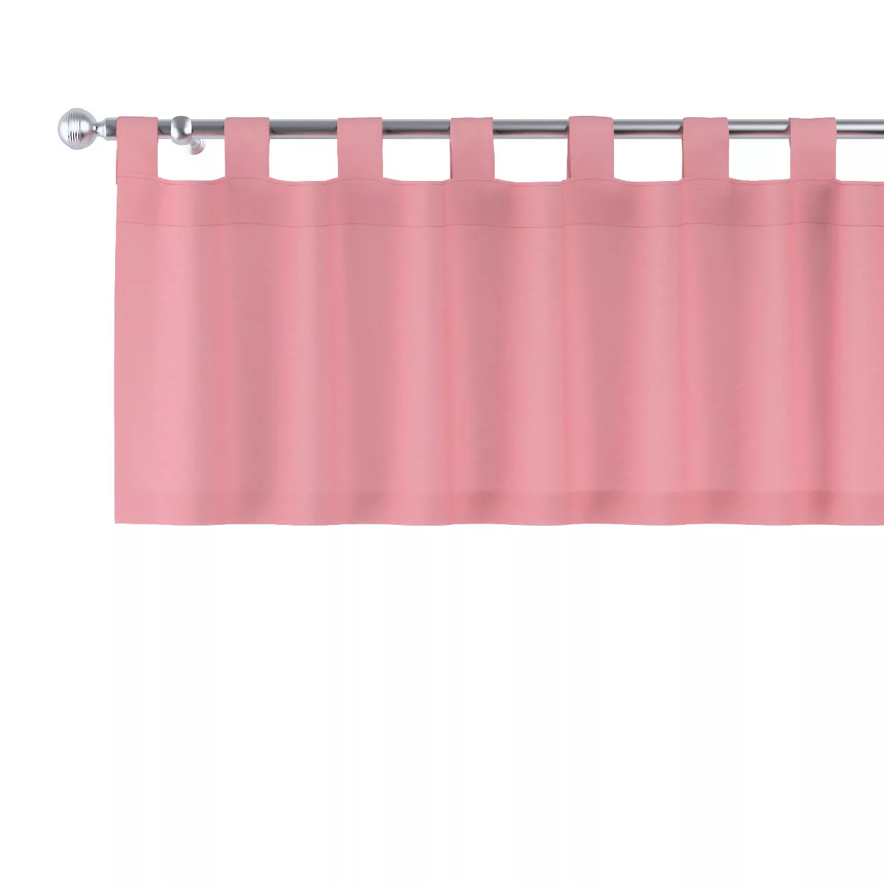 Kurzgardine mit Schlaufen, rosa, 130 x 40 cm, Loneta (133-62) günstig online kaufen