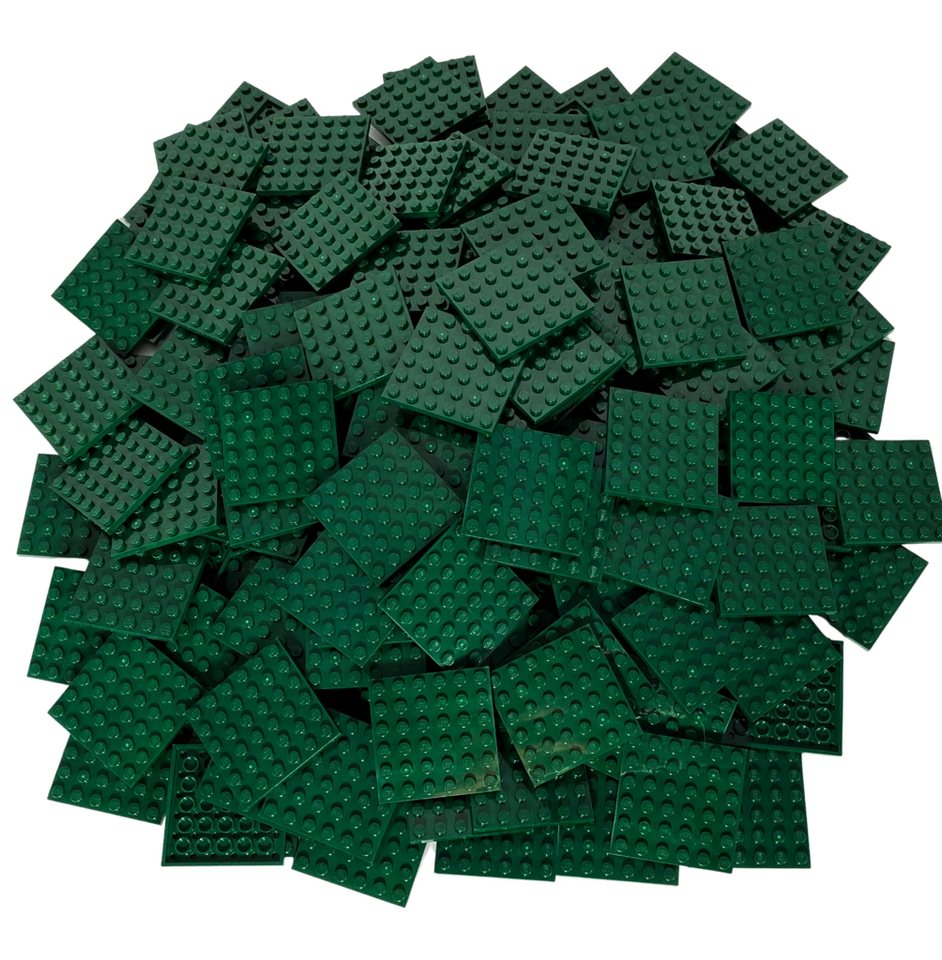 LEGO® Spielbausteine LEGO® 6x6 Platten Bauplatten Dunkelgrün - 3958 NEU! Me günstig online kaufen
