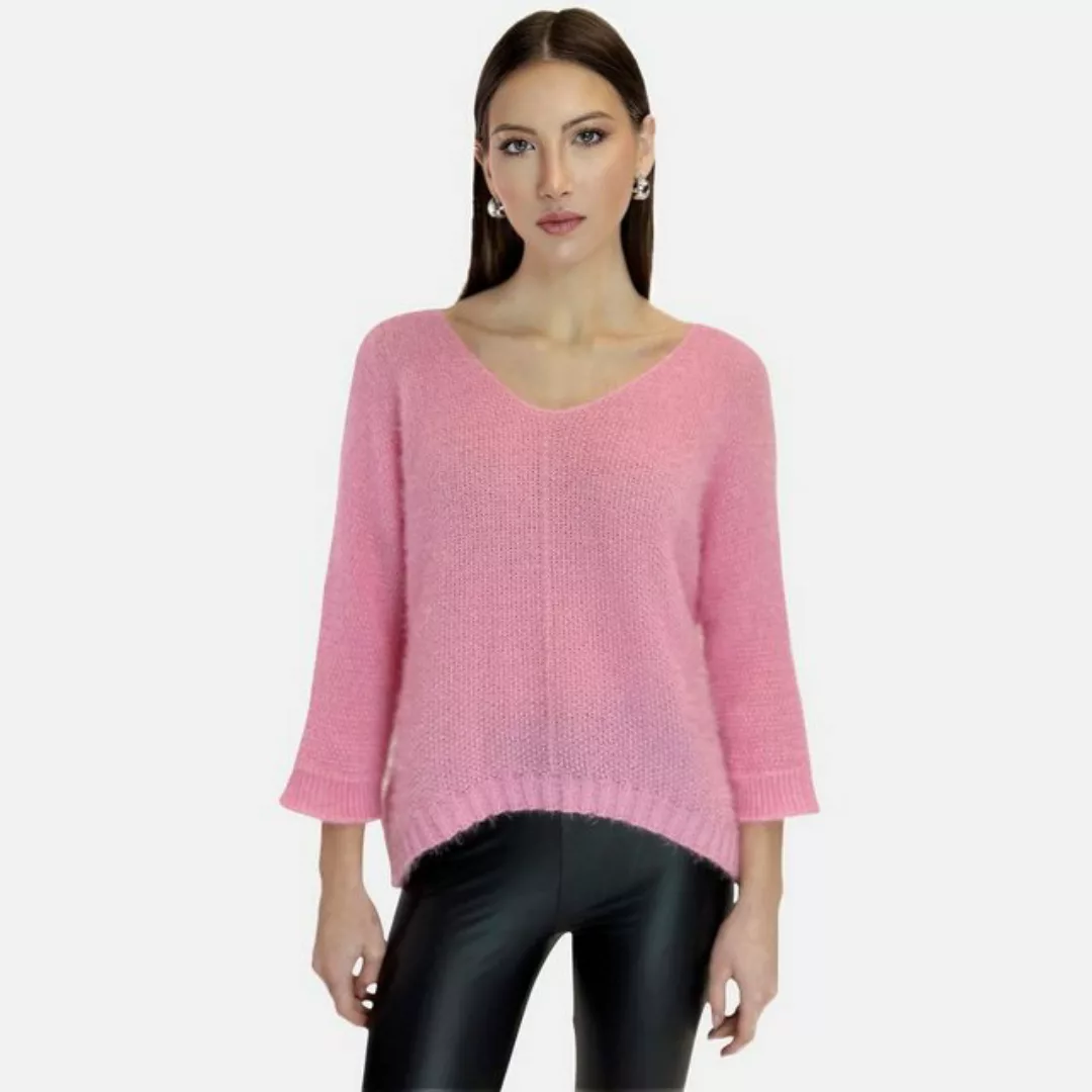 Elara Strickpullover Elara Damen Strickpullover Casual (1-tlg) günstig online kaufen