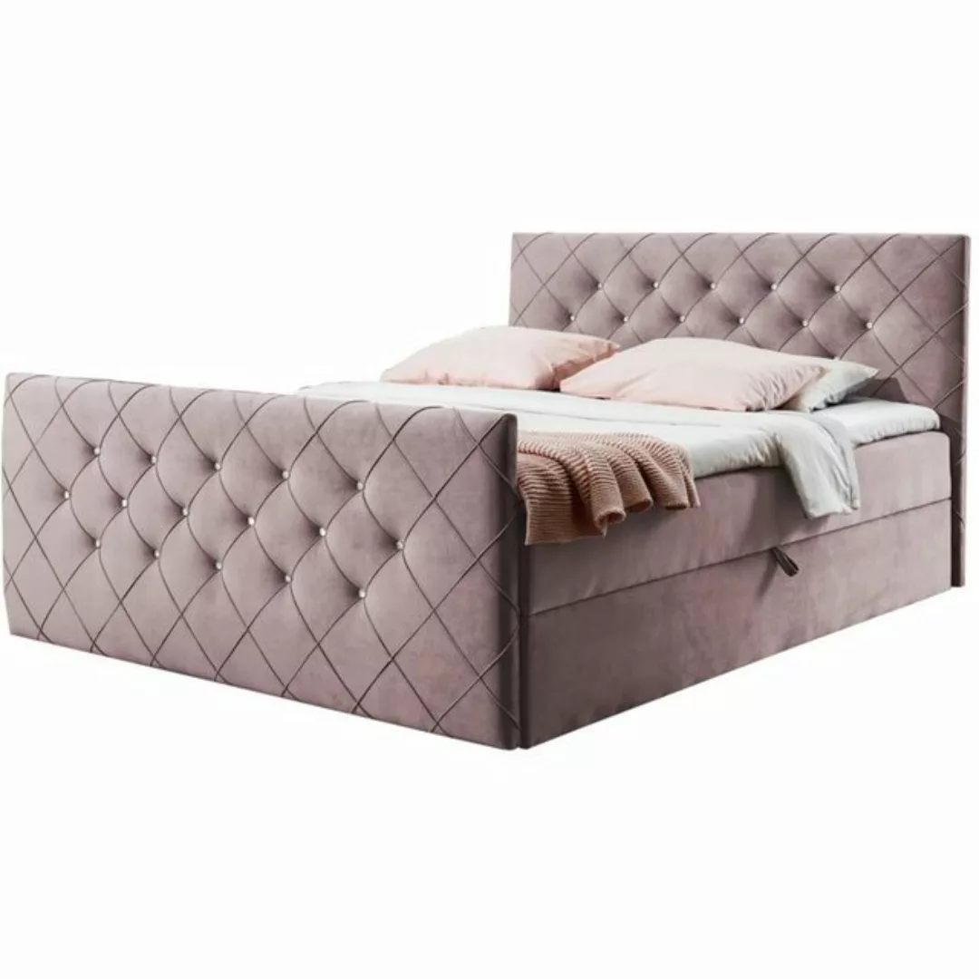 Beautysofa Boxspringbett Mallorca Die Lieferung beinhaltet die Lieferung in günstig online kaufen