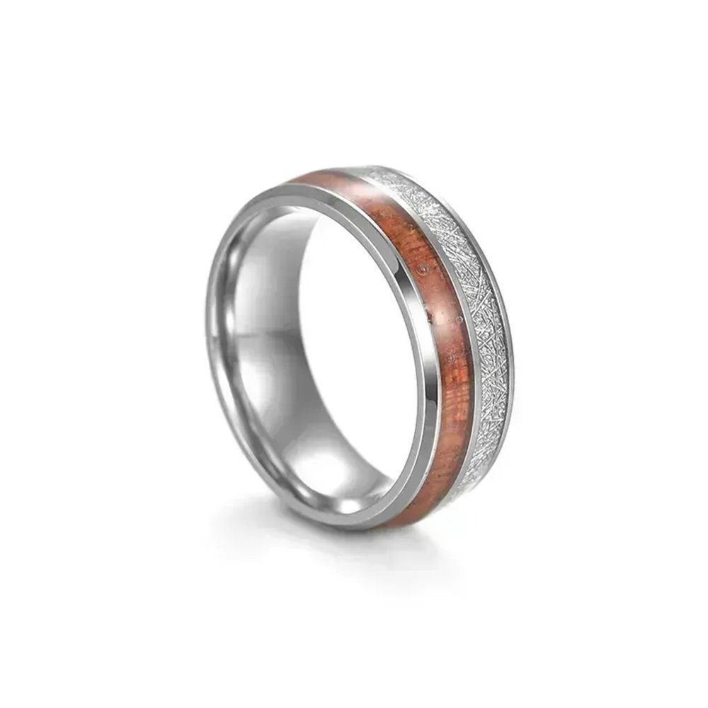 Eyecatcher Fingerring Moderne Ringe Holzmusterung oder günstig online kaufen