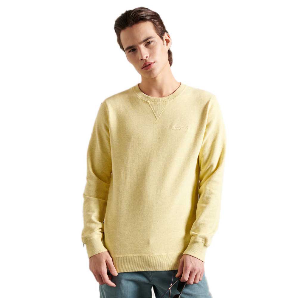 Superdry La Beach Sfg Crew Pullover M Pale Yellow günstig online kaufen