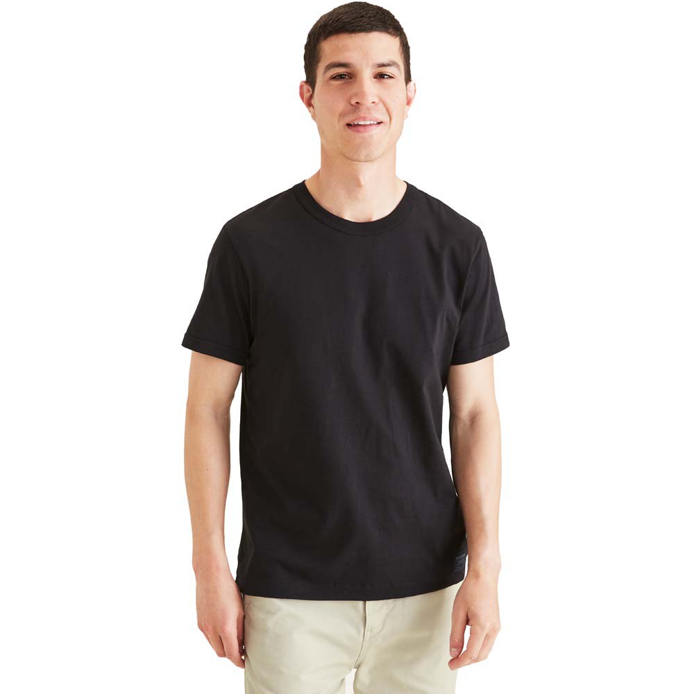 Dockers Icon Cotton Kurzärmeliges T-shirt L Mineral Black günstig online kaufen