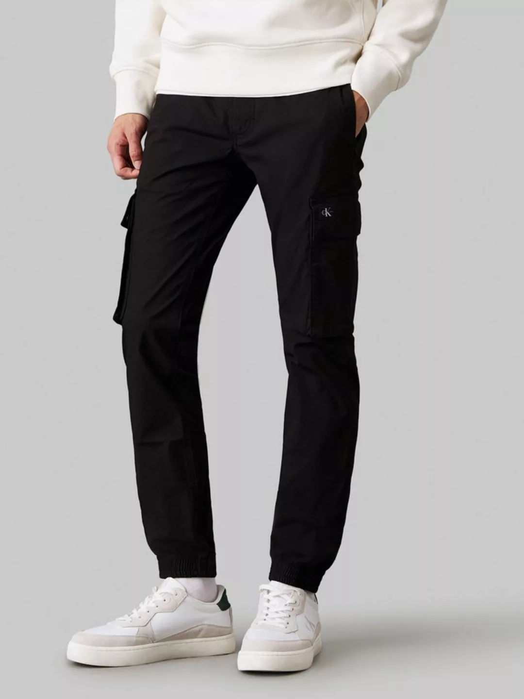 Calvin Klein Jeans Cargohose SKINNY CARGO mit Logopatch günstig online kaufen