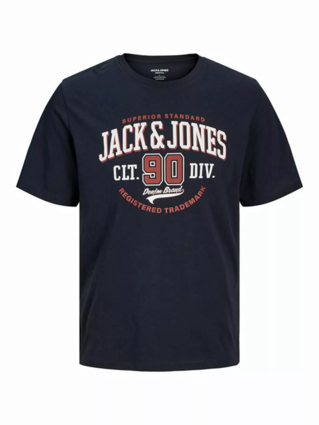 Jack & Jones Rundhalsshirt JJELOGO TEE SS O-NECK 2 COL AW24 SN günstig online kaufen