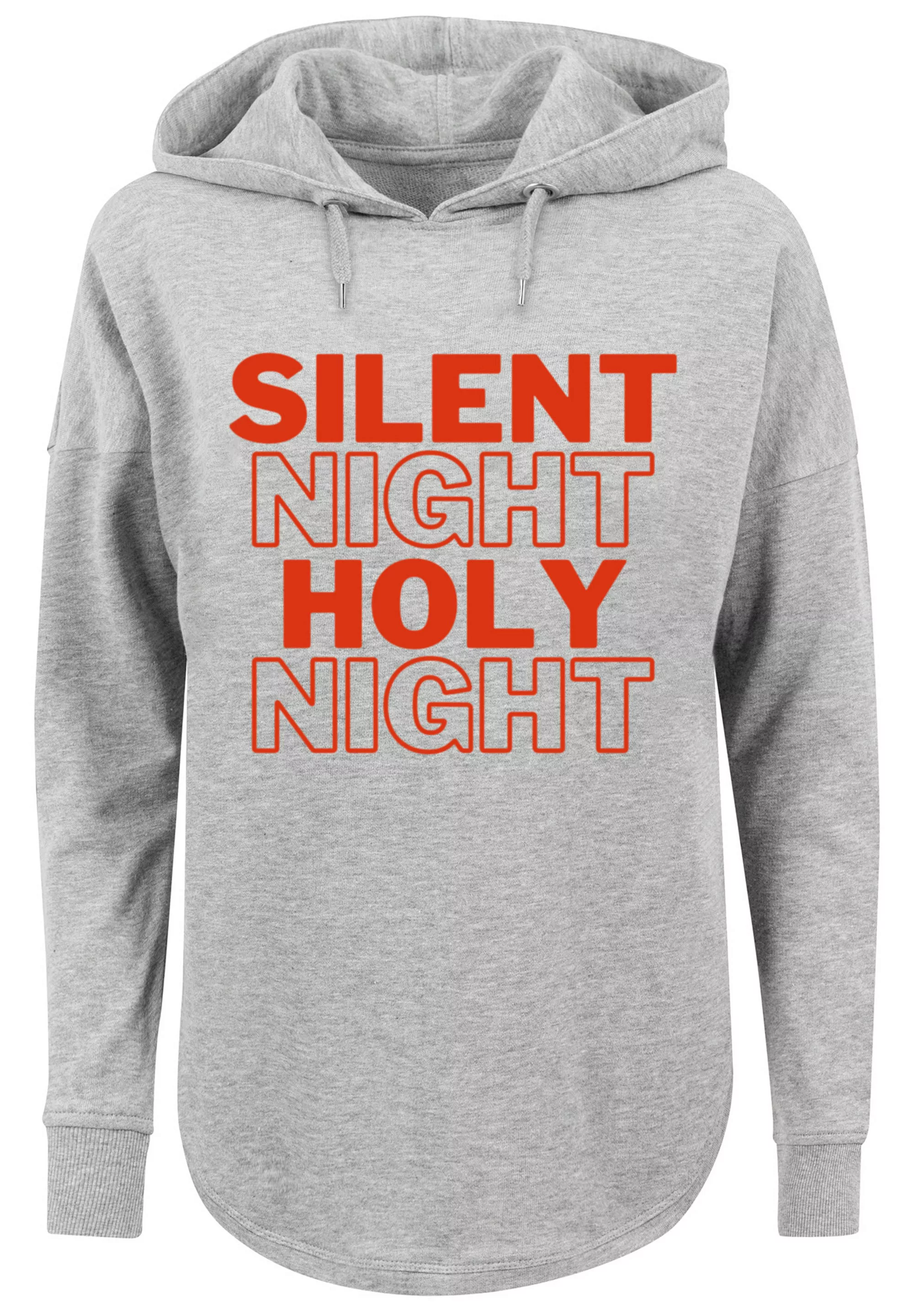 F4NT4STIC Kapuzenpullover "Silent Night Holy Night Weihnachten", Print günstig online kaufen