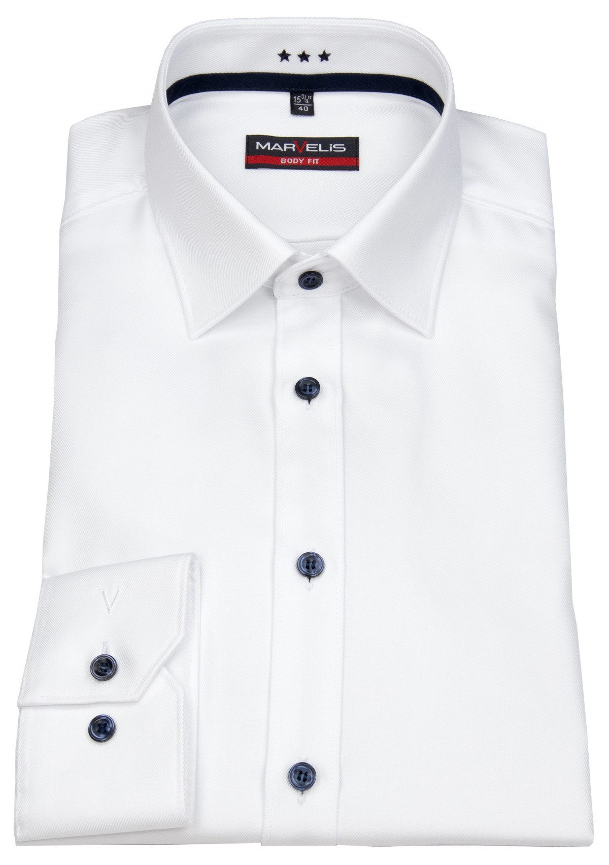 MARVELIS Businesshemd Body Fit stark tailliert günstig online kaufen