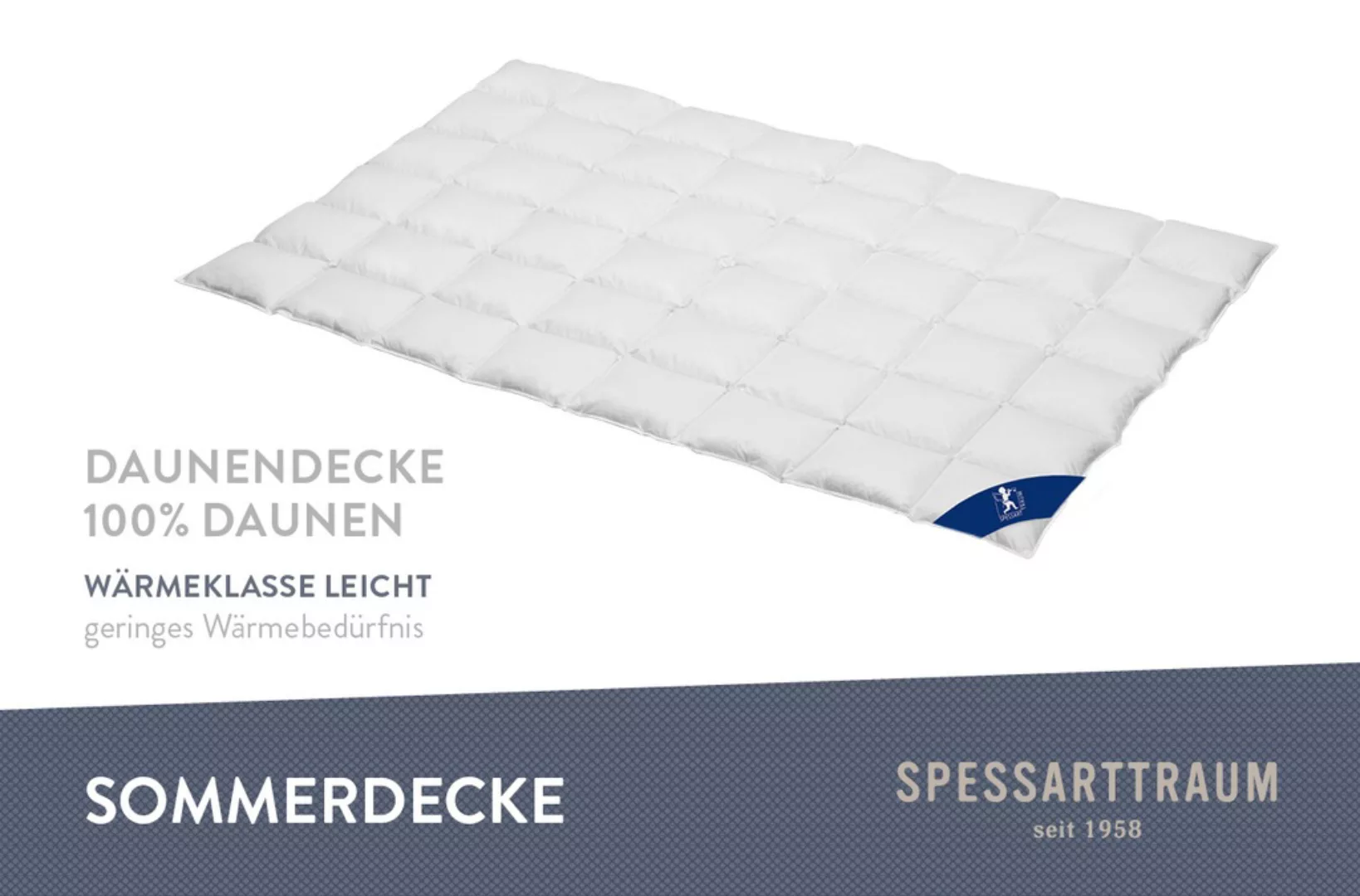 SPESSARTTRAUM Daunenbettdecke »Laax Bettdecke 135x200, 155x220 cm und viele günstig online kaufen