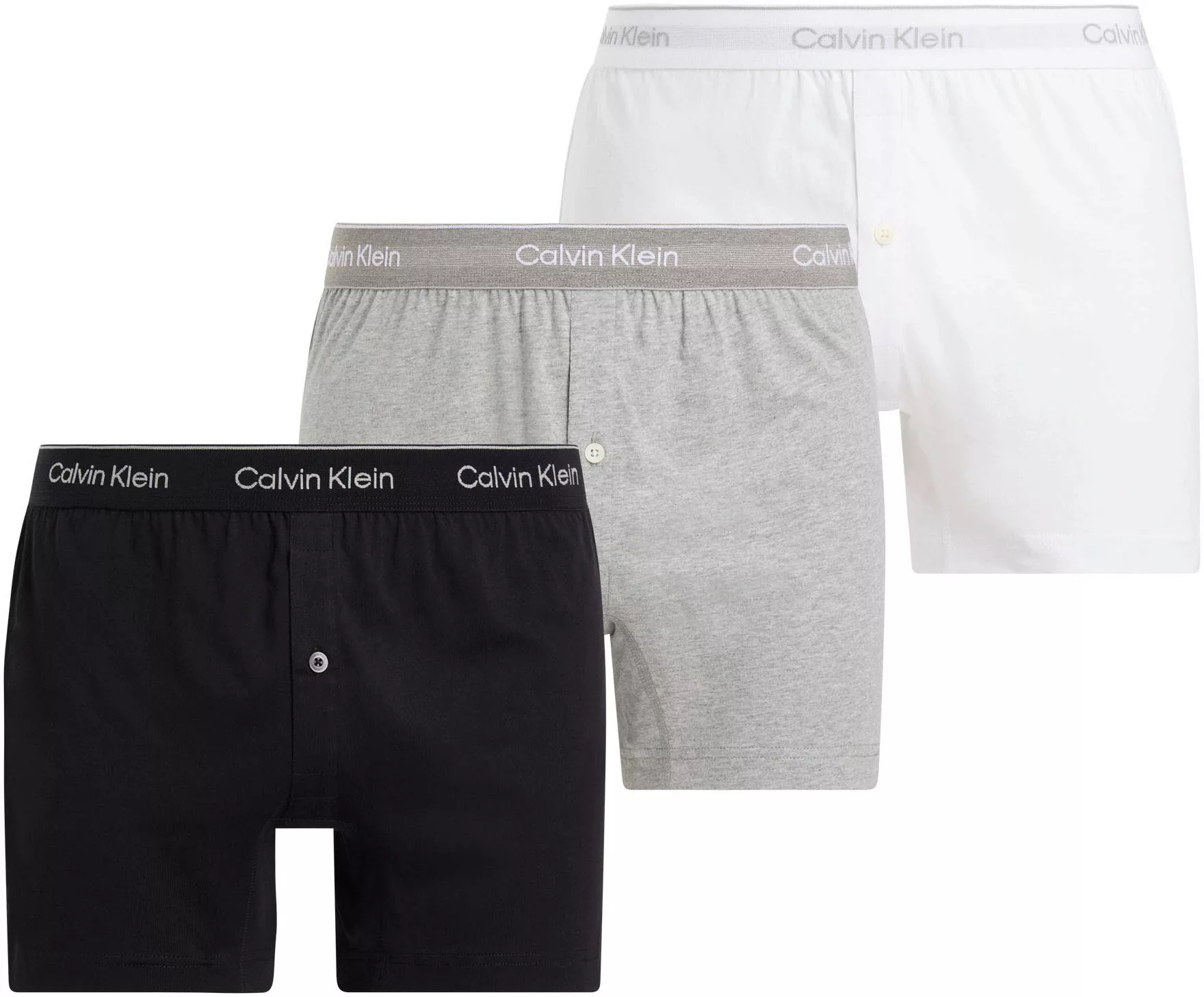 Calvin Klein Underwear Boxer "BOXER TRAD 3PK", (Packung, 3er-Pack), mit Log günstig online kaufen