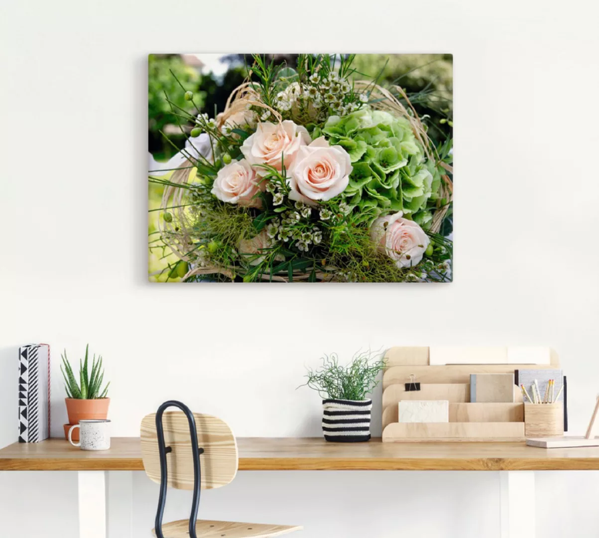 Artland Wandbild "Blumenstrauss", Blumen, (1 St.) günstig online kaufen