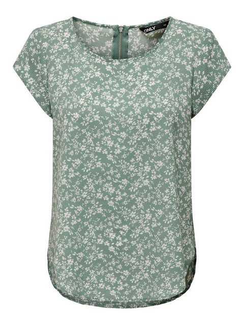 ONLY Shirtbluse "ONLVIC S/S AOP TOP NOOS PTM", mit Allover Druck günstig online kaufen