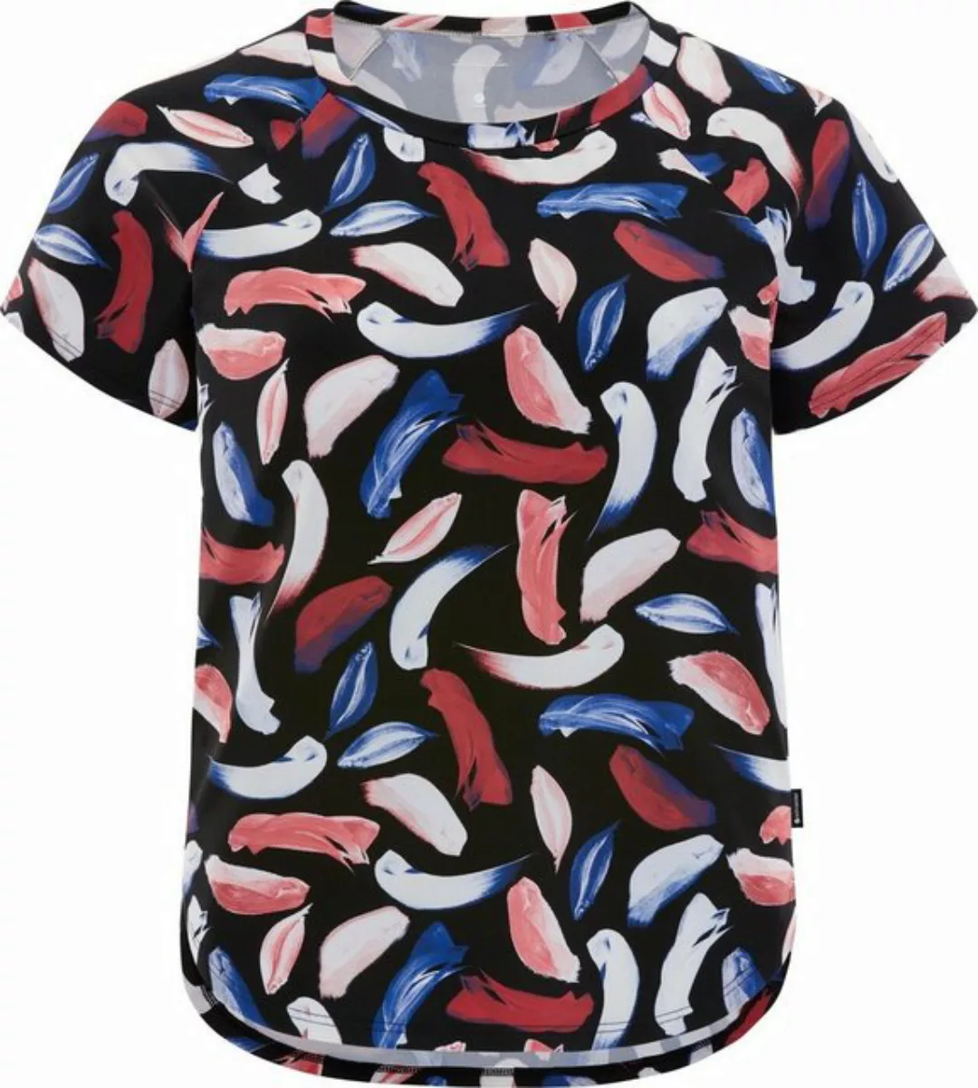 SCHNEIDER Sportswear Kurzarmshirt FRANNYW-SHIRT SCHWARZ/ASTRODUST günstig online kaufen