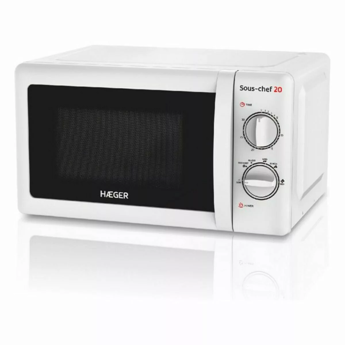 Mikrowelle Haeger Sous-chef 20 20 L Weiß 700 W (20 L) 700w günstig online kaufen