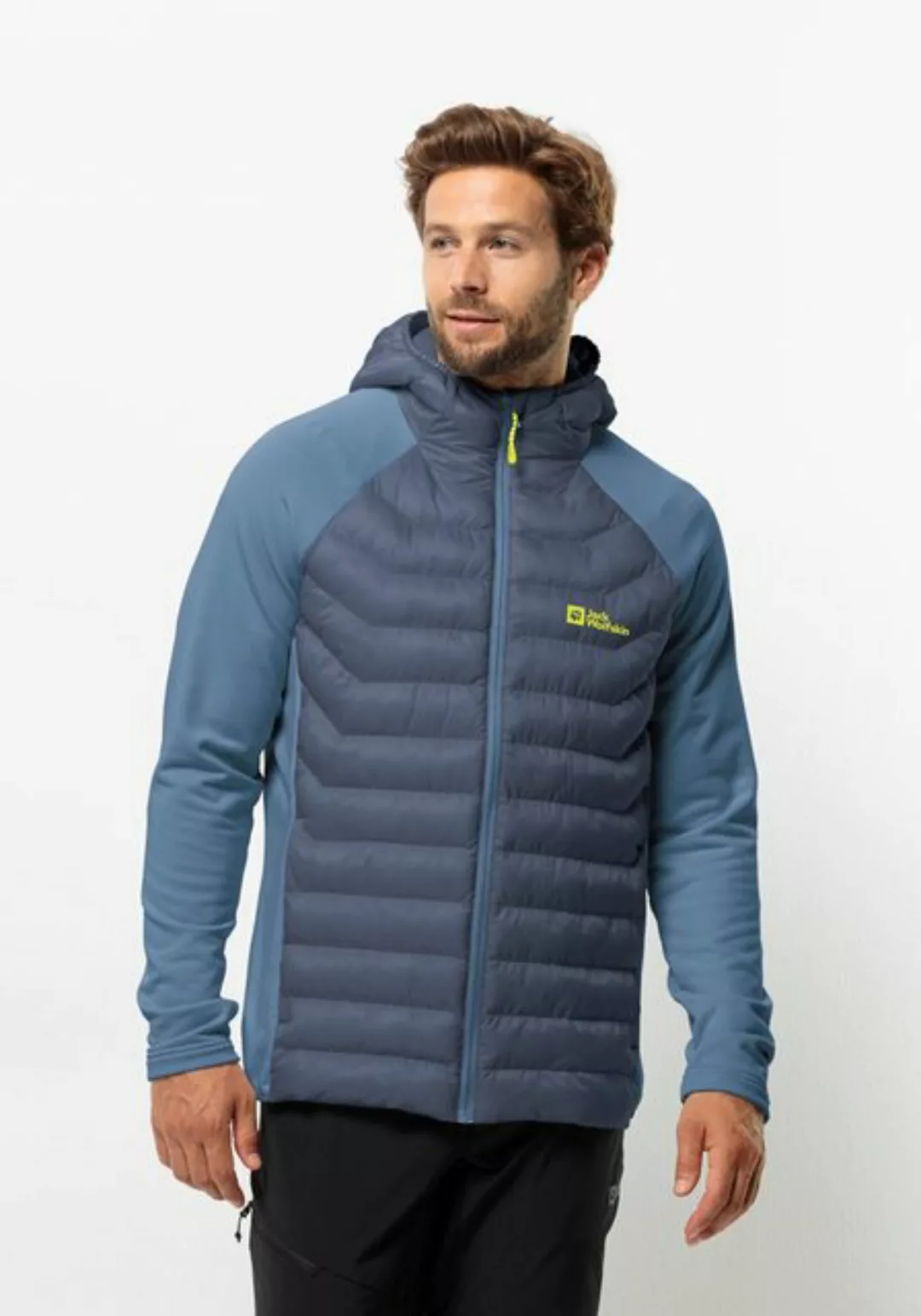 Jack Wolfskin Hybridjacke "ROUTEBURN PRO HYBRID M", mit Kapuze günstig online kaufen