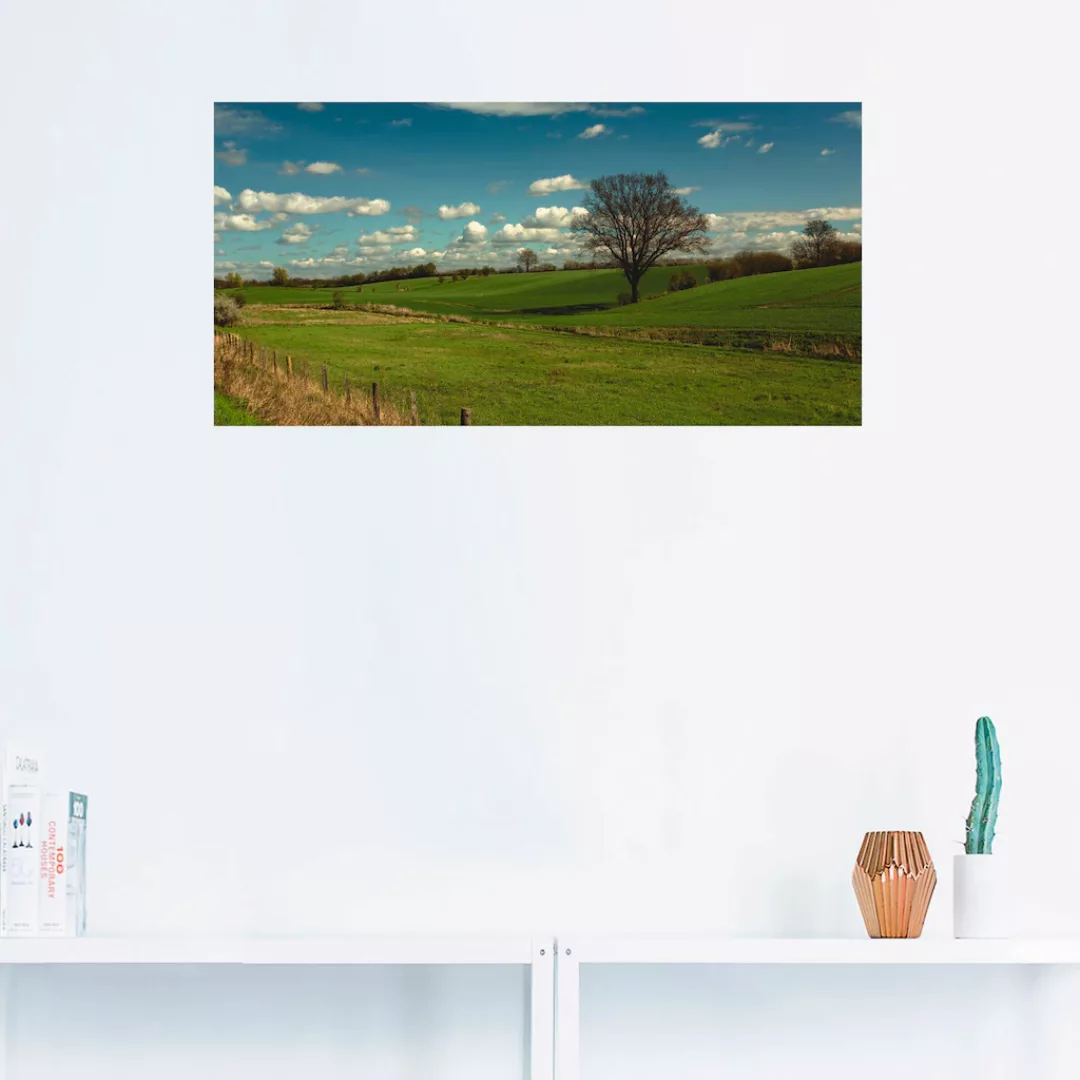 Artland Wandbild "Natur pur", Felder, (1 St.), als Leinwandbild, Wandaufkle günstig online kaufen
