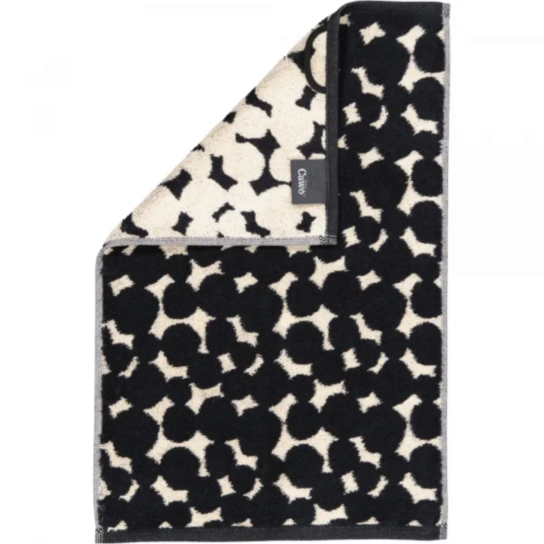 Cawö Handtücher Loft Pebbles 6224 - Farbe: schwarz - 39 - Gästetuch 30x50 c günstig online kaufen