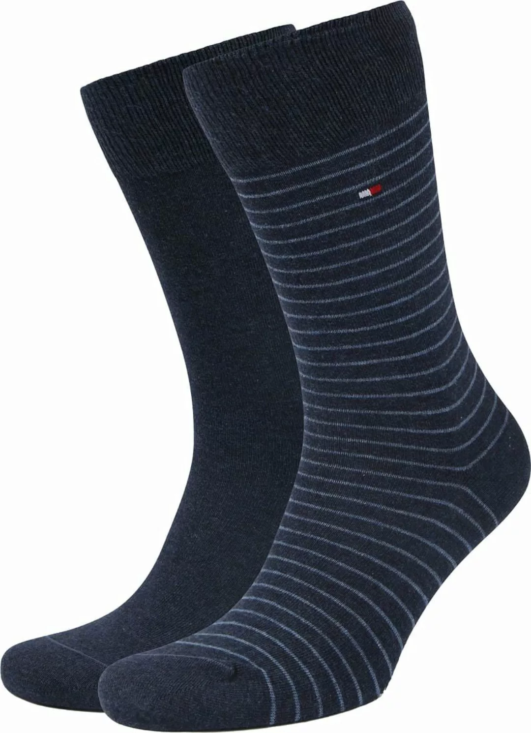 Tommy Hilfiger 2-Pack Socken Navy - Größe 39-42 günstig online kaufen