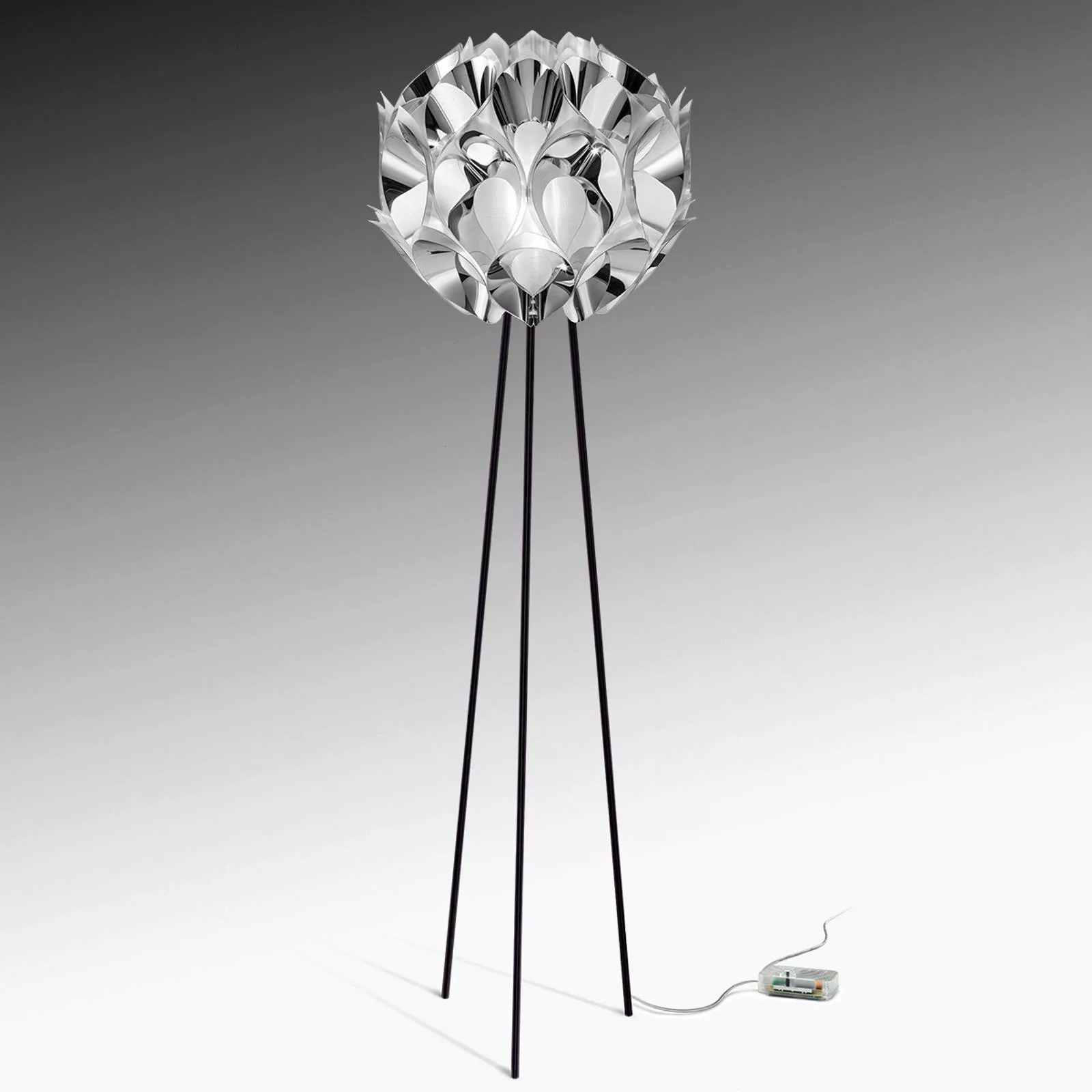 Slamp Flora - Designer-Stehlampe, silber günstig online kaufen