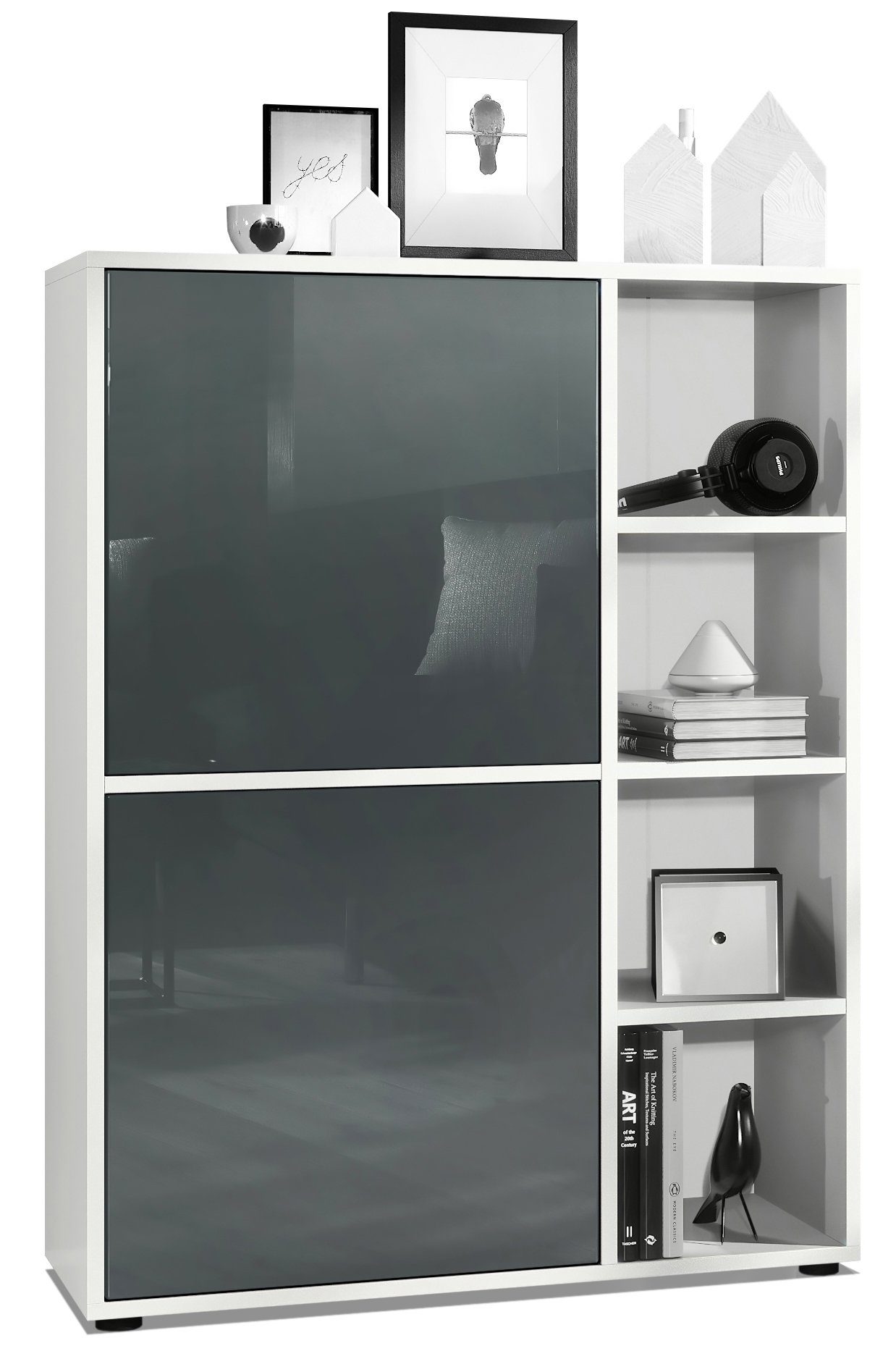 Vladon Highboard Cuba (Anrichte, mit 2 günstig online kaufen