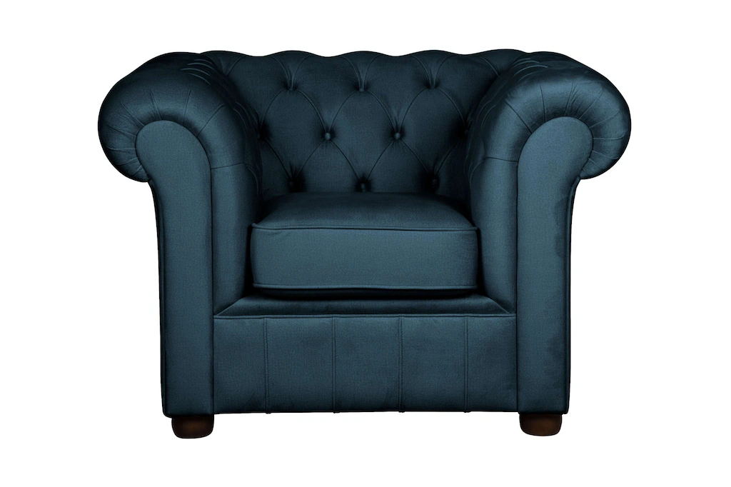 Home affaire Sessel "CHARENTE, Chesterfield, Wellenfederung, Maße B/T/H: 10 günstig online kaufen